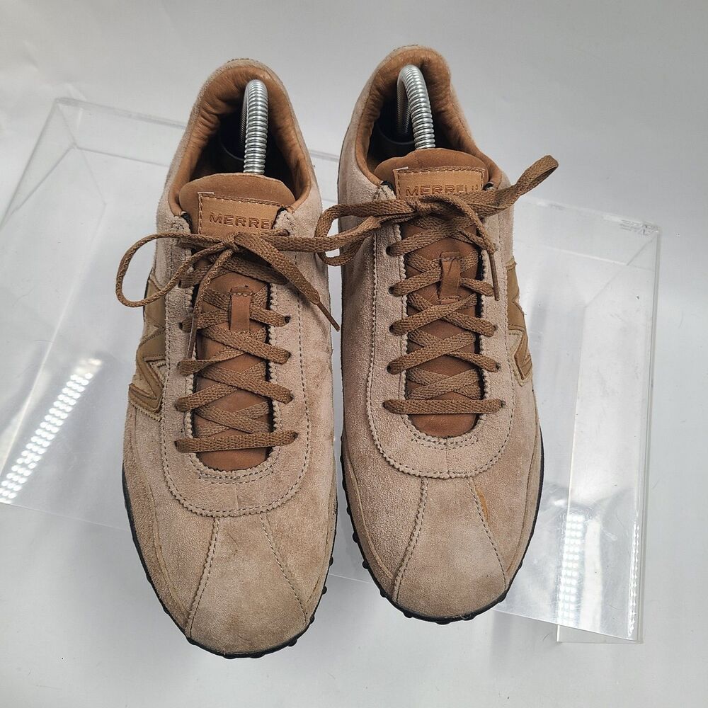 Merrell Sprint Blast Moth/ Brown Men's Suede Leather Shoes Trainers US SZ 9
